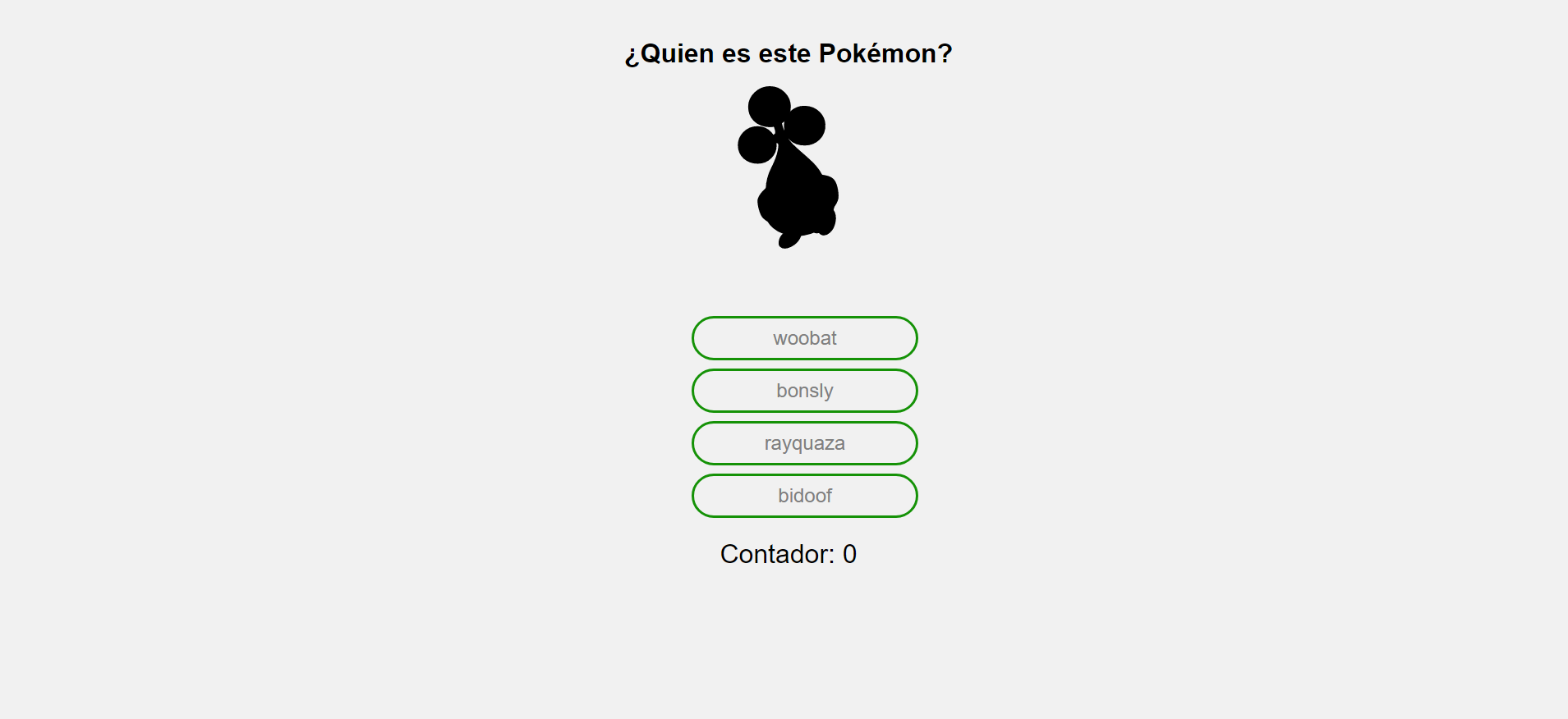 Who's That Pokemon?